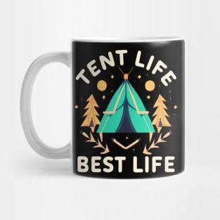 Tent life best life Mug